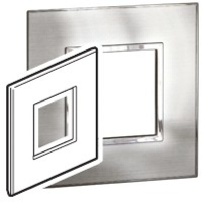Legrand Silver 1 Gang Light Switch Cover
