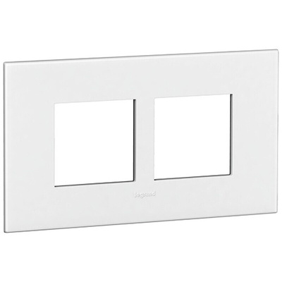 Legrand White 2 Gang Light Switch Cover