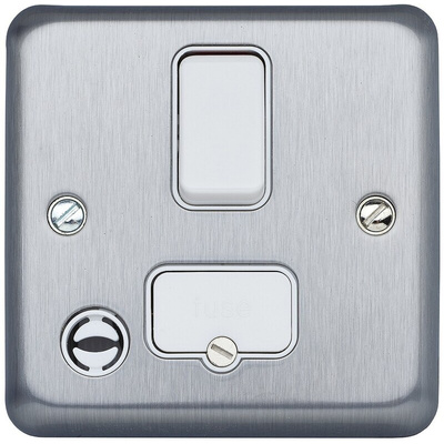 MK Electric 13A, 1 Gang Switched Fused Spur
