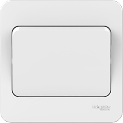 Schneider Electric White Rocker Light Switch, 2 Way, 1 Gang, Lisse