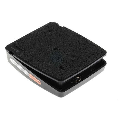 RS PRO Light Duty Latching Foot Switch - Polymer Case Material, SPST, 12 A @ 250 V ac Contact Current, 250V Contact