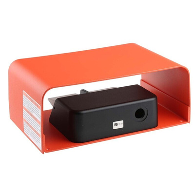 RS PRO Medium Duty Momentary Foot Switch - Aluminium Case Material, SP-CO, 16 A @ 250 V ac Contact Current, 250V