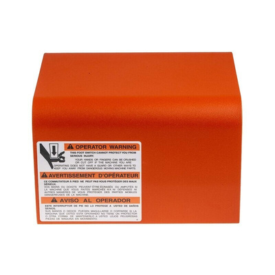 RS PRO Medium Duty Momentary Foot Switch - Aluminium Case Material, SP-CO, 16 A @ 250 V ac Contact Current, 250V