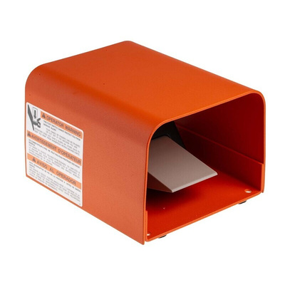 RS PRO Medium Duty Momentary Foot Switch - Aluminium Case Material, SP-CO, 16 A @ 250 V ac Contact Current, 250V