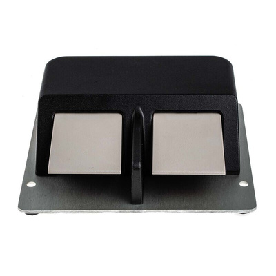 RS PRO Medium Duty Momentary Foot Switch - Aluminium Case Material, SP-CO, 16 A @ 250 V ac Contact Current, 250V