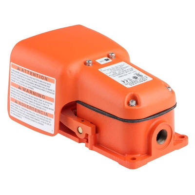 RS PRO Momentary Foot Switch - Cast Iron Case Material, DP-CO, 20 A @ 250 V ac Contact Current, 250V Contact Voltage