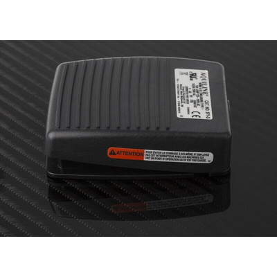 RS PRO Light Duty Momentary Foot Switch - Polymer Case Material, SP-CO, 15 A @ 250 V ac Contact Current, 250V Contact