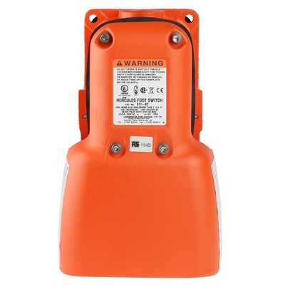 RS PRO Momentary Foot Switch - Cast Iron Case Material, DP-CO, 20 A @ 250 V ac Contact Current, 250V Contact Voltage