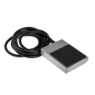 RS PRO Foot Switch Momentary On-Off Foot Switch - 16 SWG Mild Steel Case Material