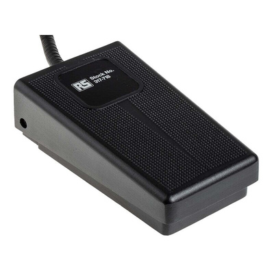 RS PRO Momentary On-Off Foot Switch - Die Cast Aluminium Case Material