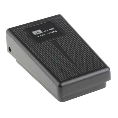 RS PRO General Industrial Momentary Foot Switch - Die Cast Aluminium Case Material, SP-CO, 6 A Contact Current, 250V