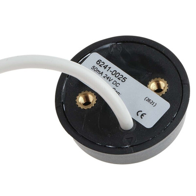 RS PRO Foot Switch Bellow Momentary Foot Switch - PVC Case Material, SPST, 50 mA Contact Current