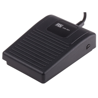 RS PRO Light Industrial Momentary On-Off Foot Switch - Thermoplastic Case Material, SPST