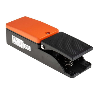RS PRO Slow Action Foot Switch - SP-CO, 10 A Contact Current, 600V Contact Voltage