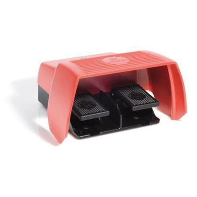 Bernstein AG Foot Switch 2 Step Foot Switch - Aluminium Case Material, 4 NO + 4 NC