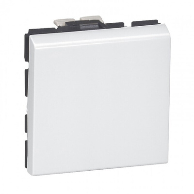 Legrand White Switch Insert Module 10A, Mosaic Series