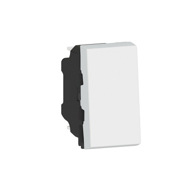 Legrand 2 Way White Switch Insert Module 6A, Mosaic Series