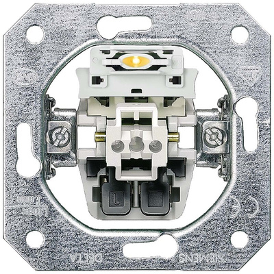 Siemens Rocker Light Switch, 1 Gang, Delta