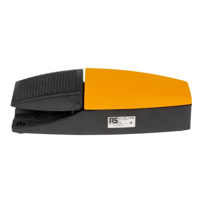 RS PRO Momentary Foot Switch - Die Cast Aluminium Case Material, NC/NO, 6 A @ 500 V ac Contact Current, 230V Contact