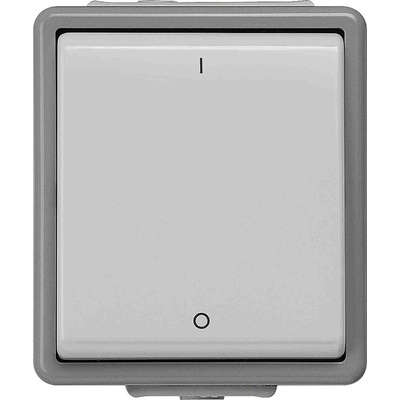 Siemens Grey Rocker Light Switch, 5TA4