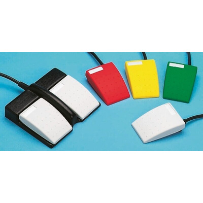 RS PRO General Purpose Momentary Foot Switch - Thermoplastic Case Material, SP-CO, 3 A Contact Current, 250V Contact