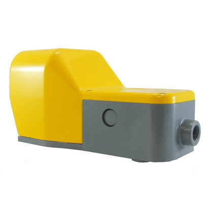 RS PRO Snap Action Foot Switch - Aluminium Case Material, NO + NC, 6 A Contact Current, 24V Contact Voltage