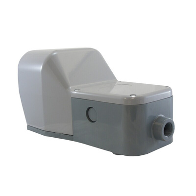RS PRO Snap Action Foot Switch - Aluminium, Thermoplastic Case Material, NO + NC, 6 A Contact Current, 24V Contact