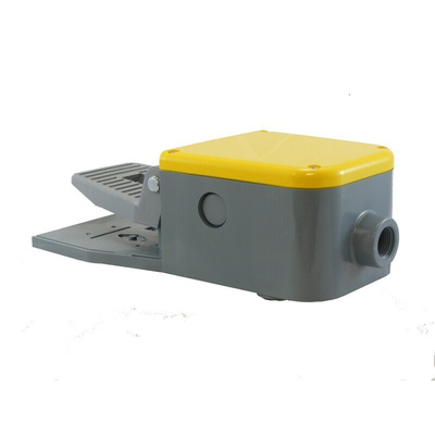 RS PRO Medium Duty Snap Action Foot Switch - Thermoplastic Case Material, NO + NC, 6 A Contact Current, 24V Contact