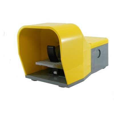 RS PRO Medium Duty Snap Action Foot Switch - Thermoplastic Case Material, NO + NC, 6 A Contact Current, 24V Contact