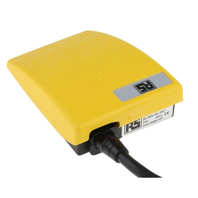 RS PRO General Purpose Momentary Foot Switch - Thermoplastic Case Material, SP-CO, 3 A Contact Current, 250V Contact