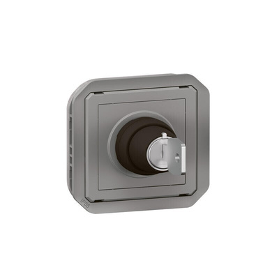 Legrand 1 Way Grey Switch Mechanism 10A, Plexo Series