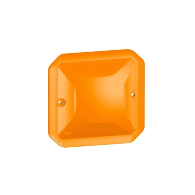 Legrand Orange Push Button Light Switch, 1 Way