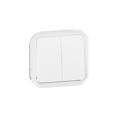 Legrand Black Push Button Light Switch, 1 Way
