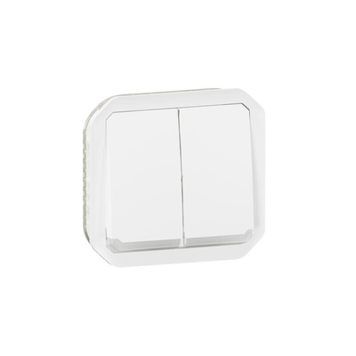 Legrand Black Push Button Light Switch, 1 Way