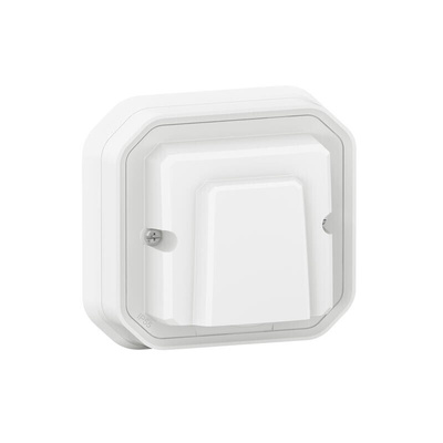 Legrand Black Push Button Light Switch, 1 Way