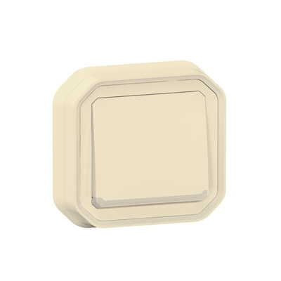 Legrand Push Button Light Switch, 1 Way