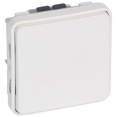 Legrand Black Push Button Light Switch, 1 Way