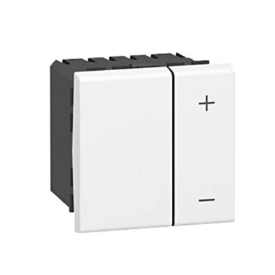 Legrand Grey Push Button Light Switch, 1 Way