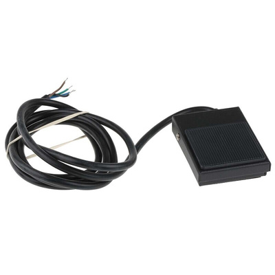 RS PRO General Purpose Momentary Foot Switch - Mild Steel Case Material, SP-CO, 3 A Contact Current, 250V Contact