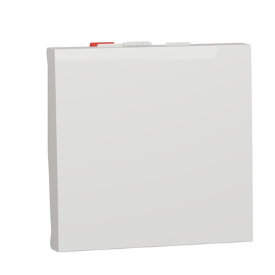 Schneider Electric White Rocker Switch, 2 Way, NU3