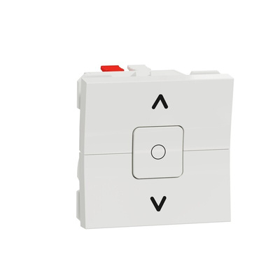 Schneider Electric White Rocker Switch, 1 Way, NU3