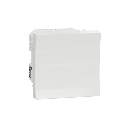 Schneider Electric White Push Button Light Switch, 1 Way, NU3