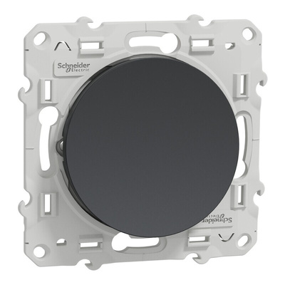 2 Way Black Switch Mechanism 10A, Odace Series