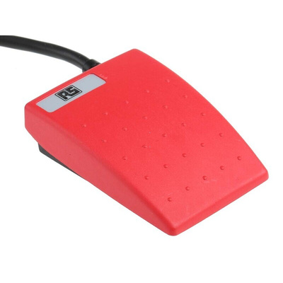 RS PRO General Purpose Momentary Foot Switch - Thermoplastic Case Material, SP-CO, 3 A Contact Current, 250V Contact