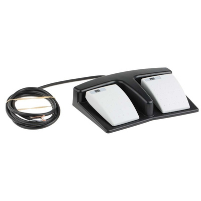 RS PRO General Purpose Momentary Foot Switch - Thermoplastic Case Material, DPST, 3 A Contact Current, 250V Contact