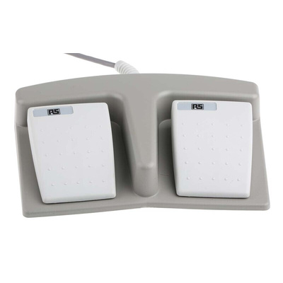 RS PRO General Purpose Momentary Foot Switch - Thermoplastic Case Material, SPST, 1.75 A Contact Current, 24V Contact
