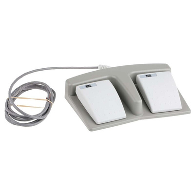 RS PRO General Purpose Momentary Foot Switch - Thermoplastic Case Material, SPST, 1.75 A Contact Current, 24V Contact