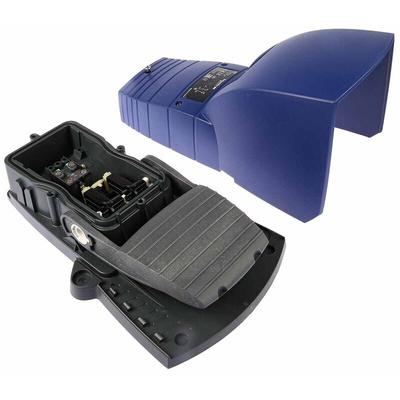 Schneider Electric Industrial Duty Momentary On-Off Foot Switch - Plastic Case Material, SPDT, 270 mA @ 250 V dc, 3 A @