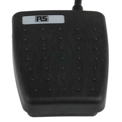 RS PRO General Purpose Momentary Foot Switch - Thermoplastic Case Material, SP-CO, 3 A Contact Current, 24V Contact