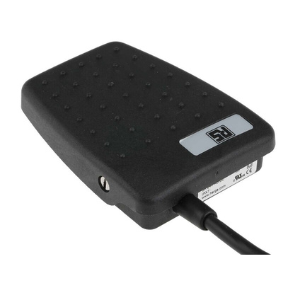 RS PRO General Purpose Momentary Foot Switch - Thermoplastic Case Material, SP-CO, 3 A Contact Current, 24V Contact